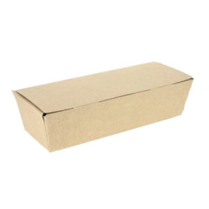 caja hot dog modern food