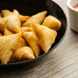 Samosas Pollo