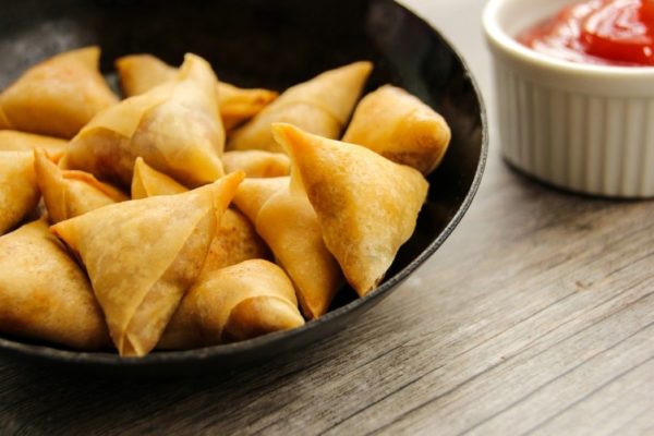 Samosas Pollo